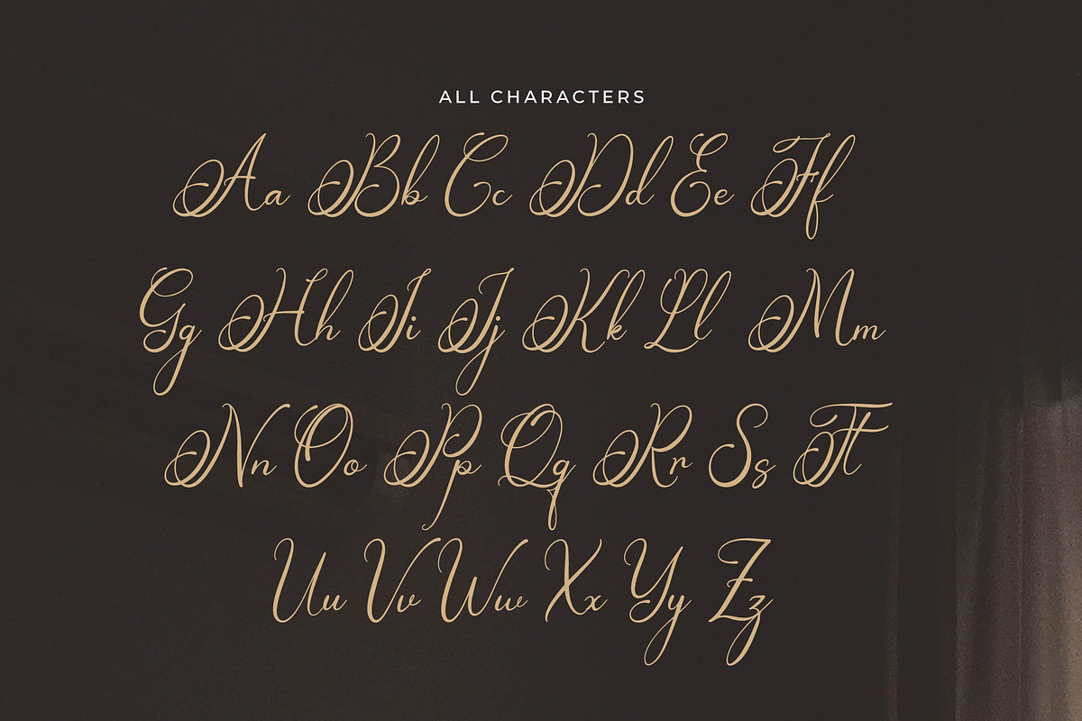 Teofandin Levantamy | Wedding Script, a Script Font by Denustudios (Photo 10 of 14)