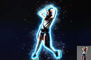 Neon Glow Portrait Photoshop Action, an Action Add-On by Studio Retouch (Thumbnail 5 of 9)