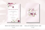 Asian Floral Wedding Invite - F7A, an Invitation Template by YeeqsWedding (Thumbnail 2 of 4)