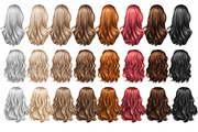 Natural hair clipart, an Illustration by Elenbushe (Thumbnail 4 of 10)