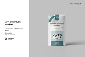 Doypack Pouch Mockup