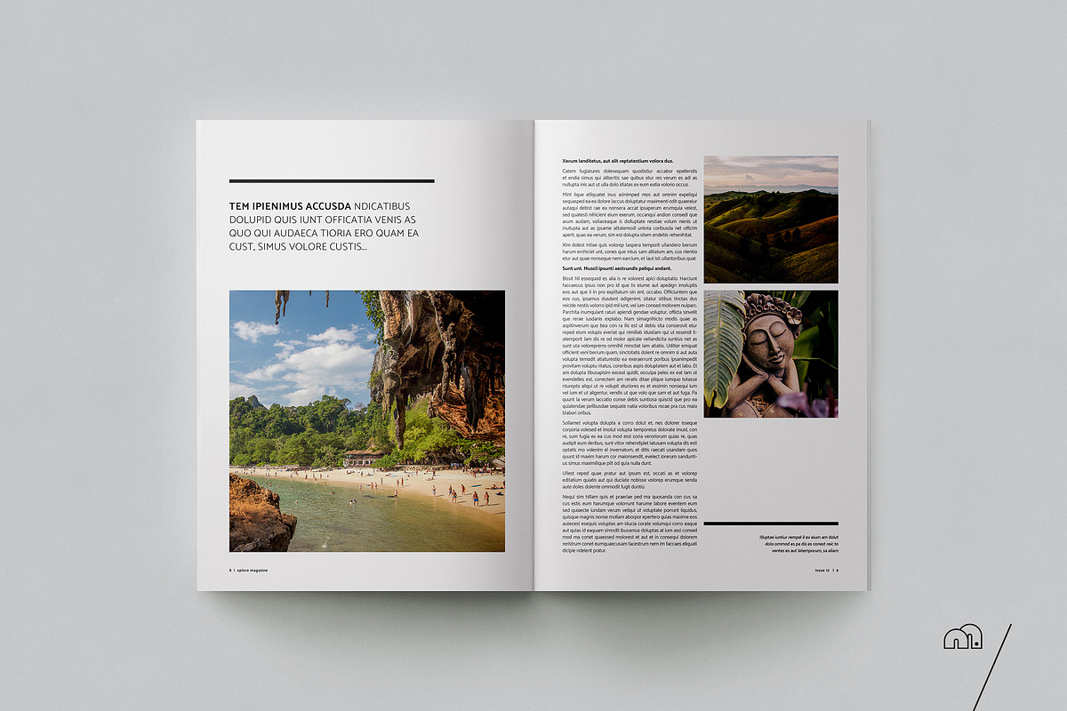 Xplore Magazine, a Magazine Template by bilmaw creative (Photo 5 of 18)