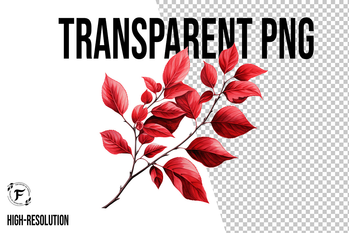 Leaves Clipart Png, an Illustration by Forhadx5 (Photo 8 of 9)
