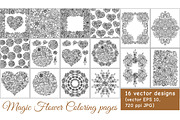 Magic Flowers, an Illustration by Elen-Lane (Thumbnail 2 of 5)