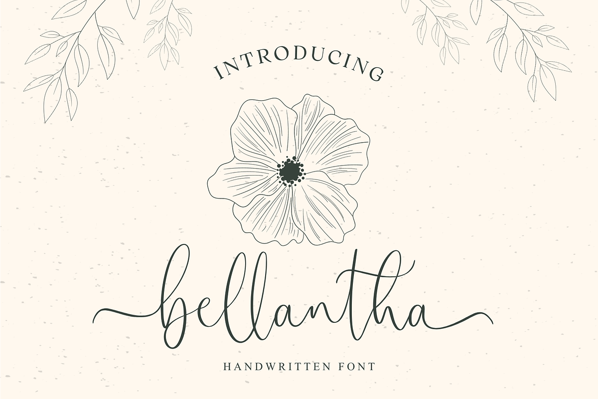 Bellantha, a Handwritten Font by Jackgridden (Photo 1 of 12)