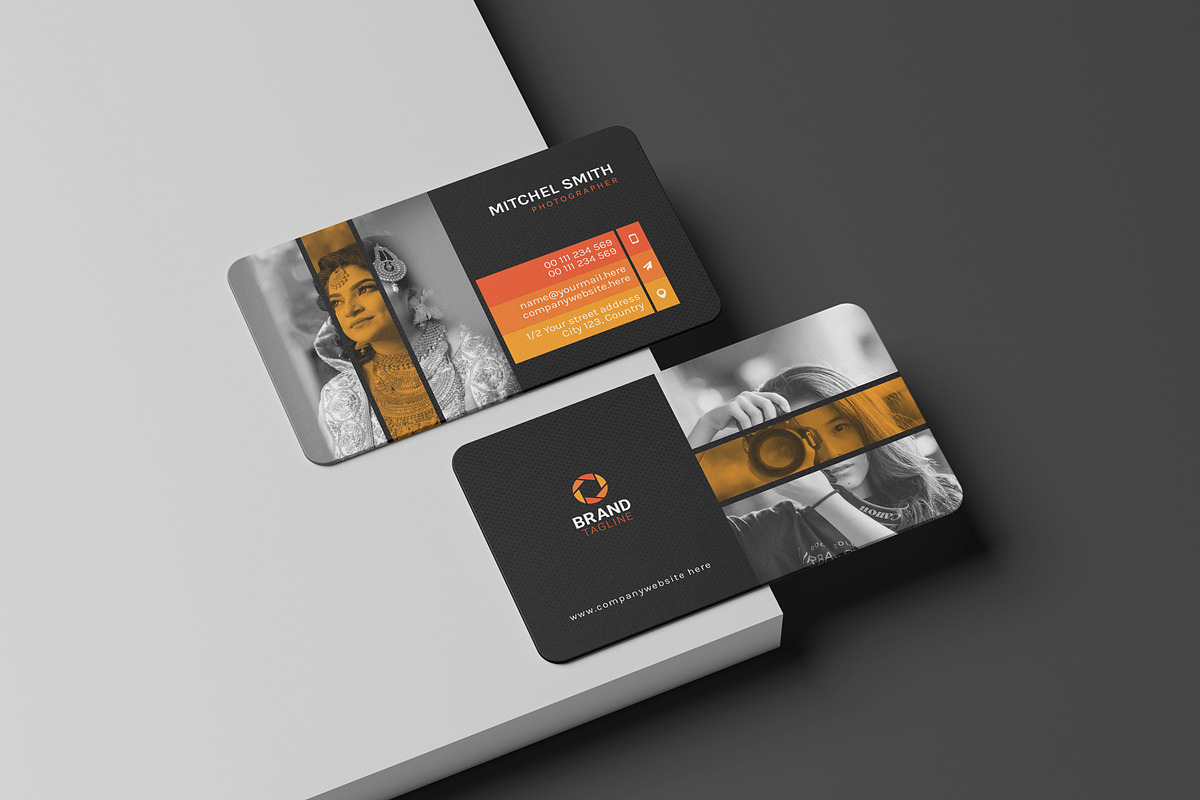 Photography Business Card Design, a Business Card Template by VectStock (Photo 2 of 5)