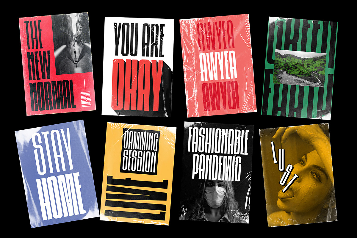 Urbanshock - Condensed Display Sans preview 2