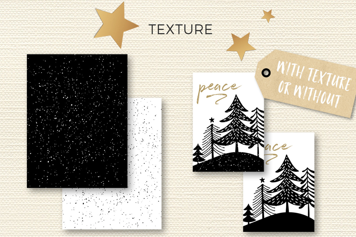 JOY TO THE WORLD HOLIDAY DESIGN KIT, a Seasonal Illustration by Mxtama (Photo 8 of 8)