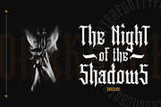 Darkgone Blackletter, a Blackletter Font by Typia Nesia (Thumbnail 3 of 10)