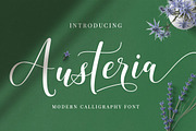 Austeria Script, a Script Font by Mytha Studio (Thumbnail 1 of 9)