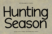 Hunting Season, a Sans Serif Font by InermediaSTUDIO (Thumbnail 1 of 8)