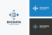 Big Data Letter B Logo, a Branding & Logo Template by Design_Planet (Thumbnail 1 of 3)