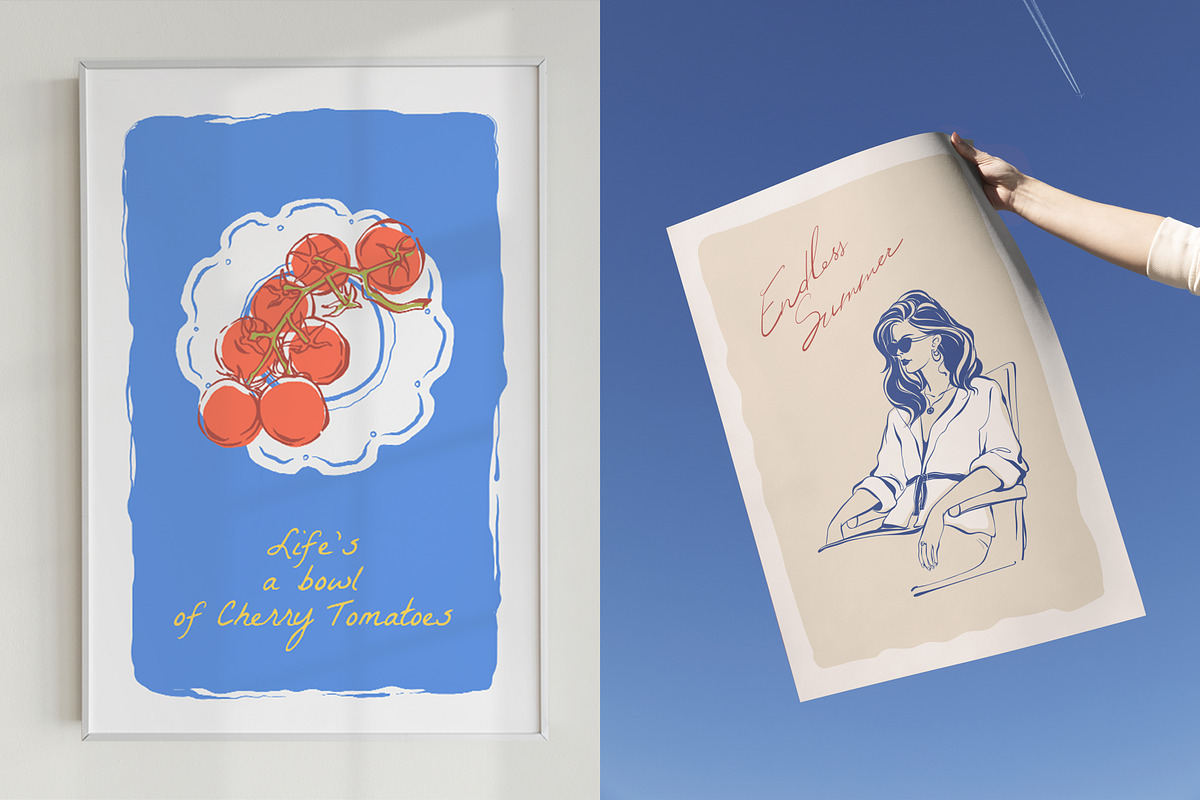 La Dolce Vita | Italian Coastal Life, an Object Illustration by Berentine.art (Photo 5 of 17)