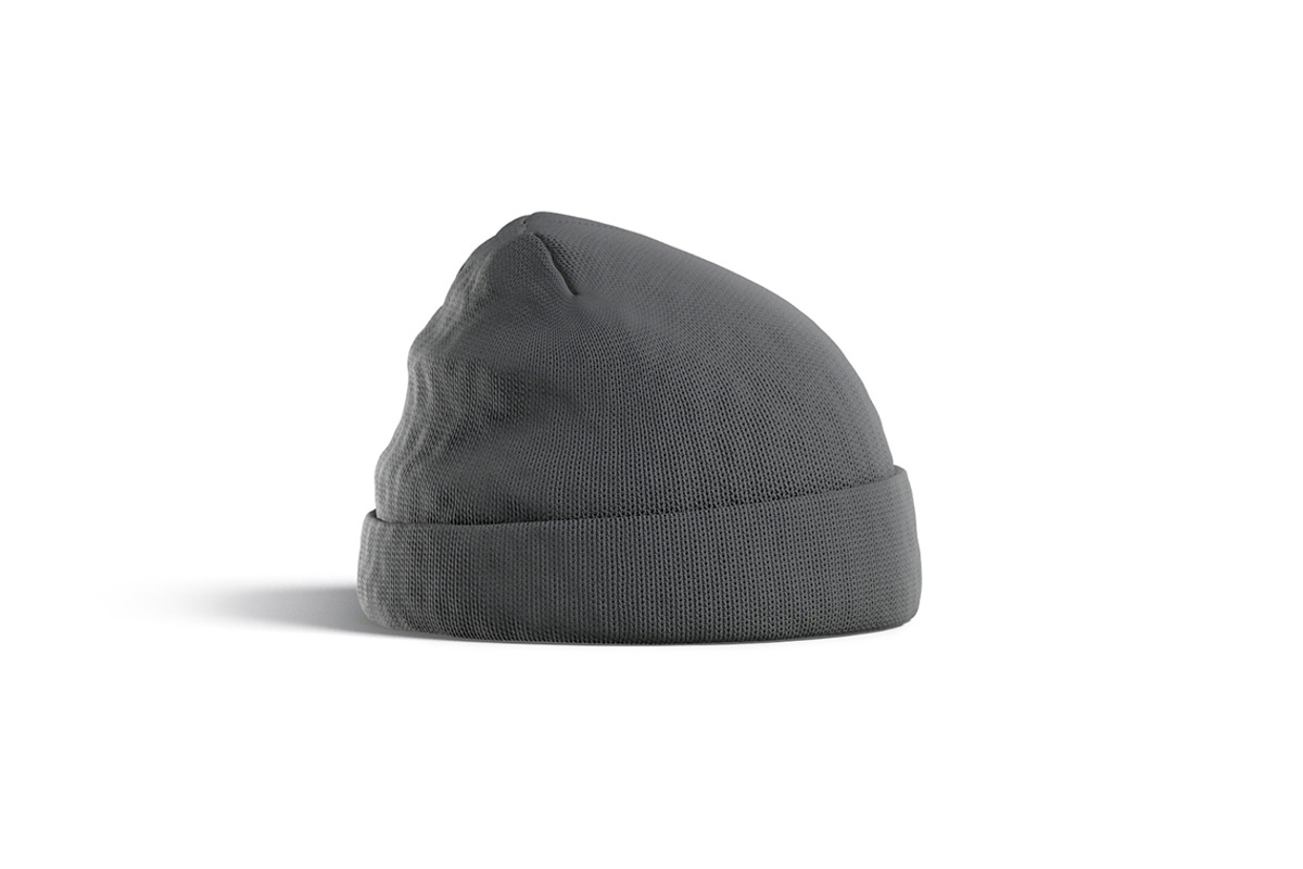 Black Winter Beanie Hat 3D Model, an Object 3D Model by rebrandy (Photo 5 of 9)