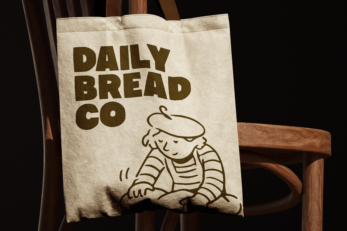 Bread Dough Bold Display Font, a Handwritten Font by Viswell (Photo 6 of 11)