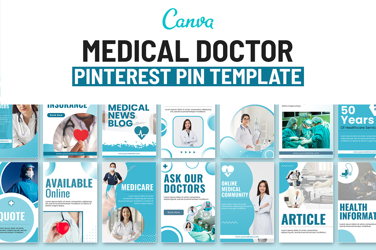 Medical Doctor Pinterest Canva