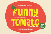 Funny Tomato | Playful Hand Drawn, a Handwritten Font by gracetype_studio (Thumbnail 1 of 12)