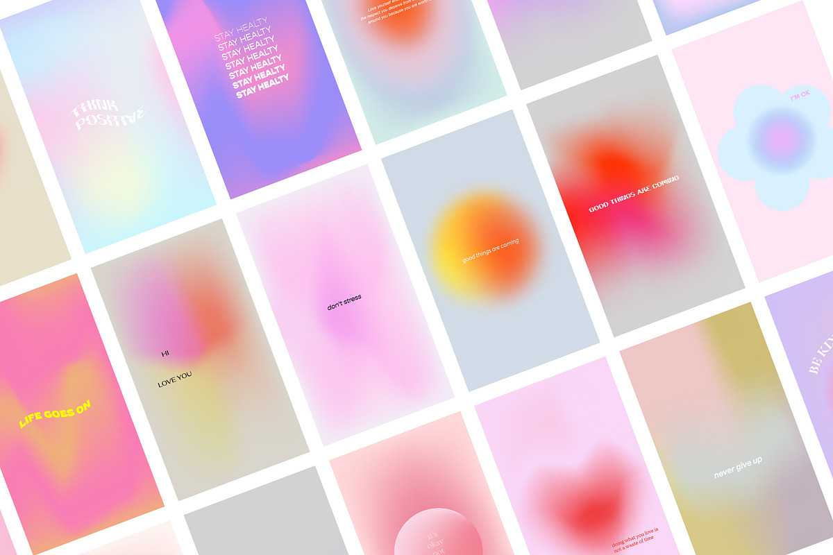 Aura | Instagram Post & Stories, a Social Media Template by funderful (Photo 11 of 15)