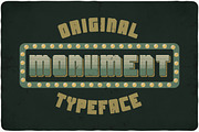 Monument typeface, a Symbol Font by VozzyStock (Thumbnail 1 of 6)