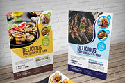 Food Restaurant Flyer Design v2, a Flyer Template by Miyaji75 (Thumbnail 2 of 5)