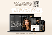 Squarespace Template Coach Website, a Squarespace Template by vectorocean (Thumbnail 8 of 11)