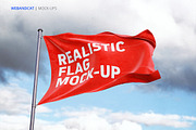 3D Flag Mock-Up, an Advertising Mockup by WebAndCat (Thumbnail 10 of 20)