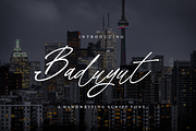 Baduyut Signature, a Script Font by Authentic Studio (Thumbnail 1 of 6)