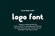 Gomena - Minimal & Logo Font, a Sans Serif Font by QR Design Studio (Thumbnail 4 of 7)