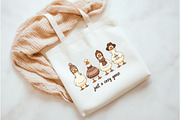 Just A Cozy Goose Png, an Illustration by Watercolor design (Thumbnail 2 of 3)