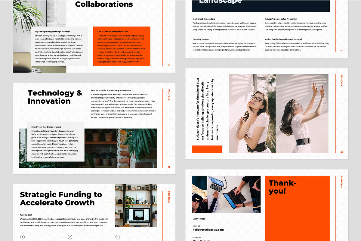 Pitch Deck Google Slides Template, a Presentation Template by Gaize (Photo 12 of 14)