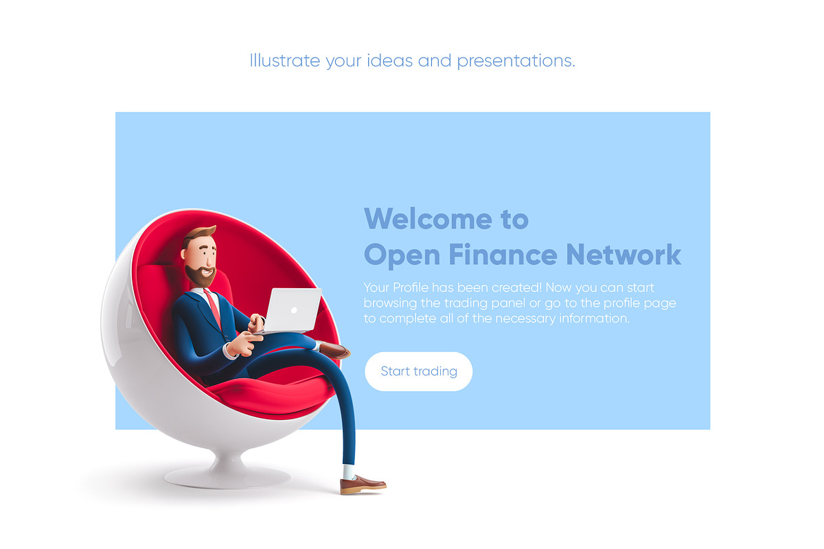 Businessman Billy Set, a Finance Illustration by Best Pixels™ (Photo 4 of 6)