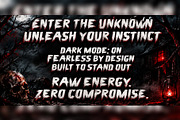 Dravik Thorn Horror Display Font, a Sans Serif Font by mesuka (Thumbnail 4 of 5)