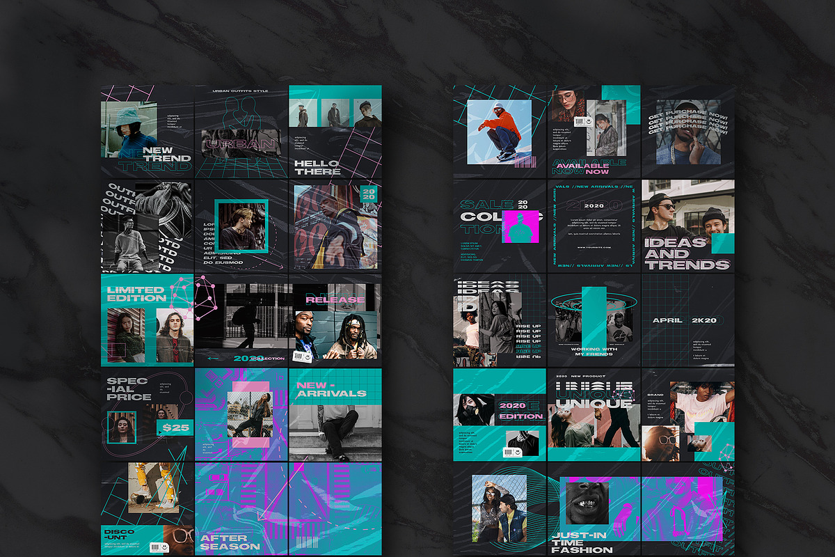 Bundle Streetwear Instagram Vol1, a Social Media Template by Azruca (Photo 4 of 22)