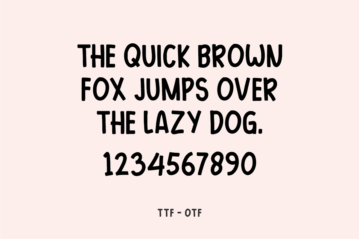 Sweet Cherry - Cute Cartoon Font, a Handwritten Font by KiddoGlyphs Studio (Photo 5 of 6)