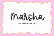 Marsha | Cute Script Font, a Script Font by KA Designs (Thumbnail 1 of 16)