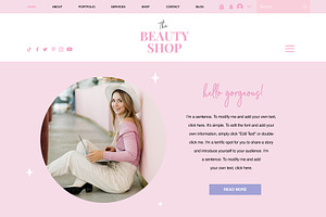 Wix Store Template