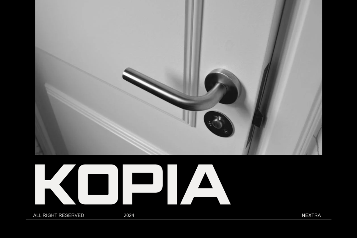 Nextra - Sports Futuristic Font, a Sans Serif Font by Wasabib Studio (Photo 3 of 8)