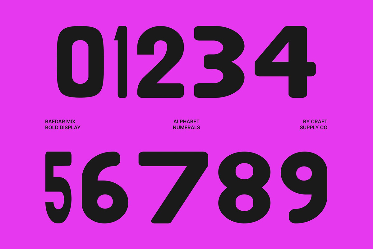 Baedar Mix, a Sans Serif Font by Craft Supply Co. (Photo 3 of 8)