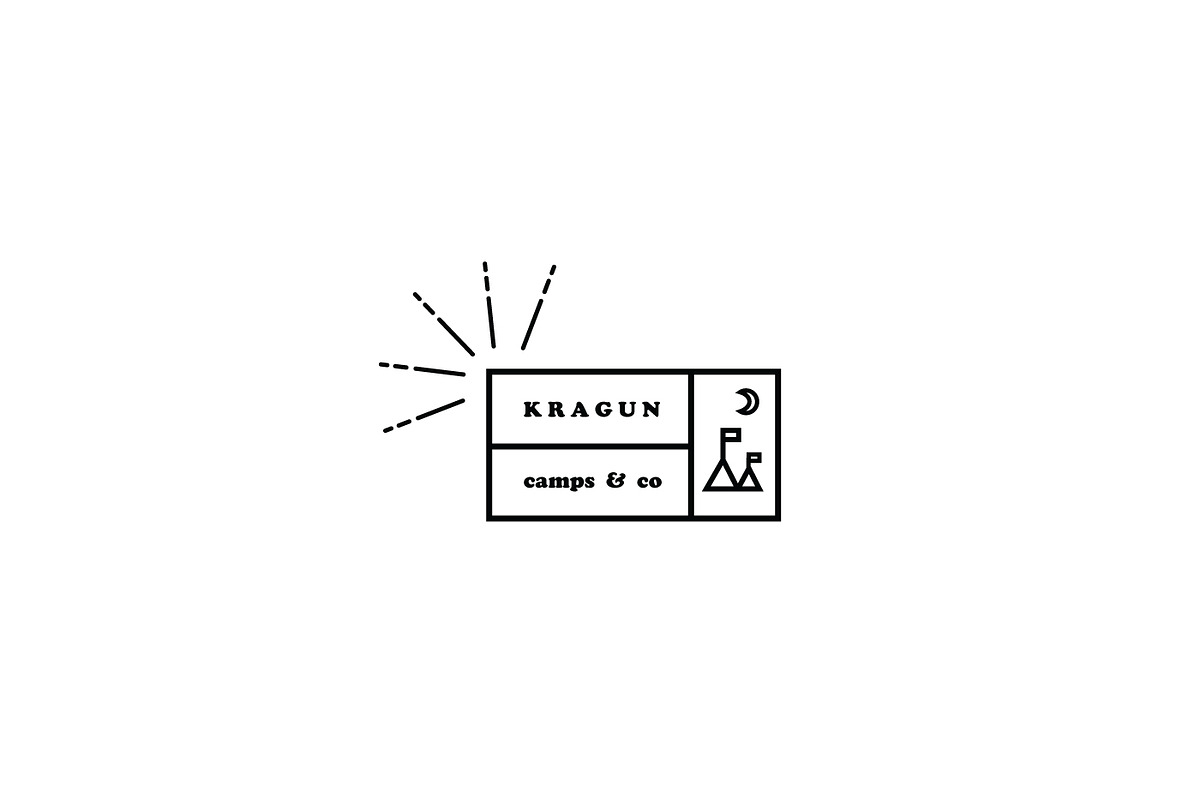 Kragun Camping Company Logo Template, a Branding & Logo Template by RedRiver Studio (Photo 2 of 3)
