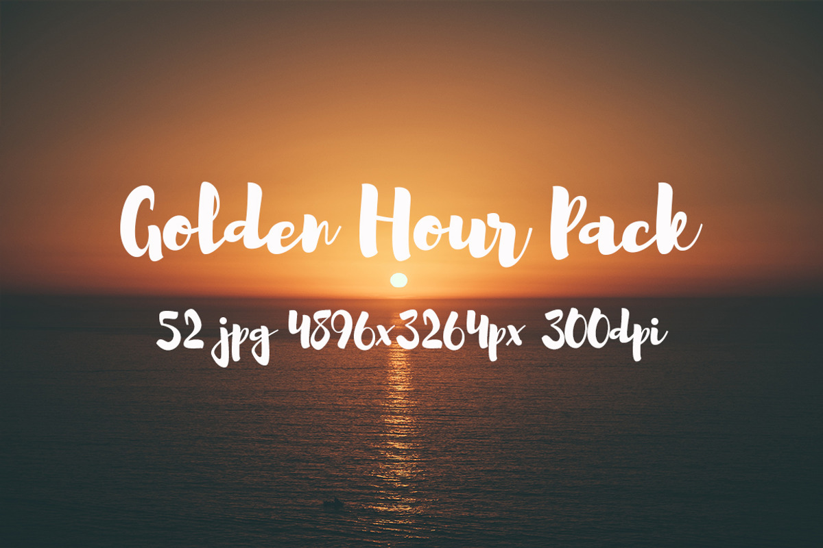 Golden Hour Pack, a Templates & Theme by ApertureVintage (Photo 3 of 29)