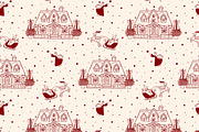 Whimsical Set Cozy Christmas, a Seasonal Illustration by ViktoriyaD (Thumbnail 14 of 20)
