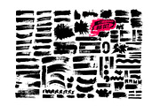 Big collection of brush strokes., a Brush Add-On by Vector photo shop (Thumbnail 1 of 7)