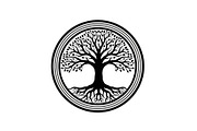 Tree of Life Circle Frame Bundle, an Illustration by Gaye Art (Thumbnail 48 of 51)
