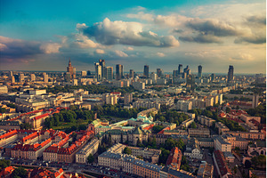 View of modern Warsaw, an Architecture Photo by Nature and travel