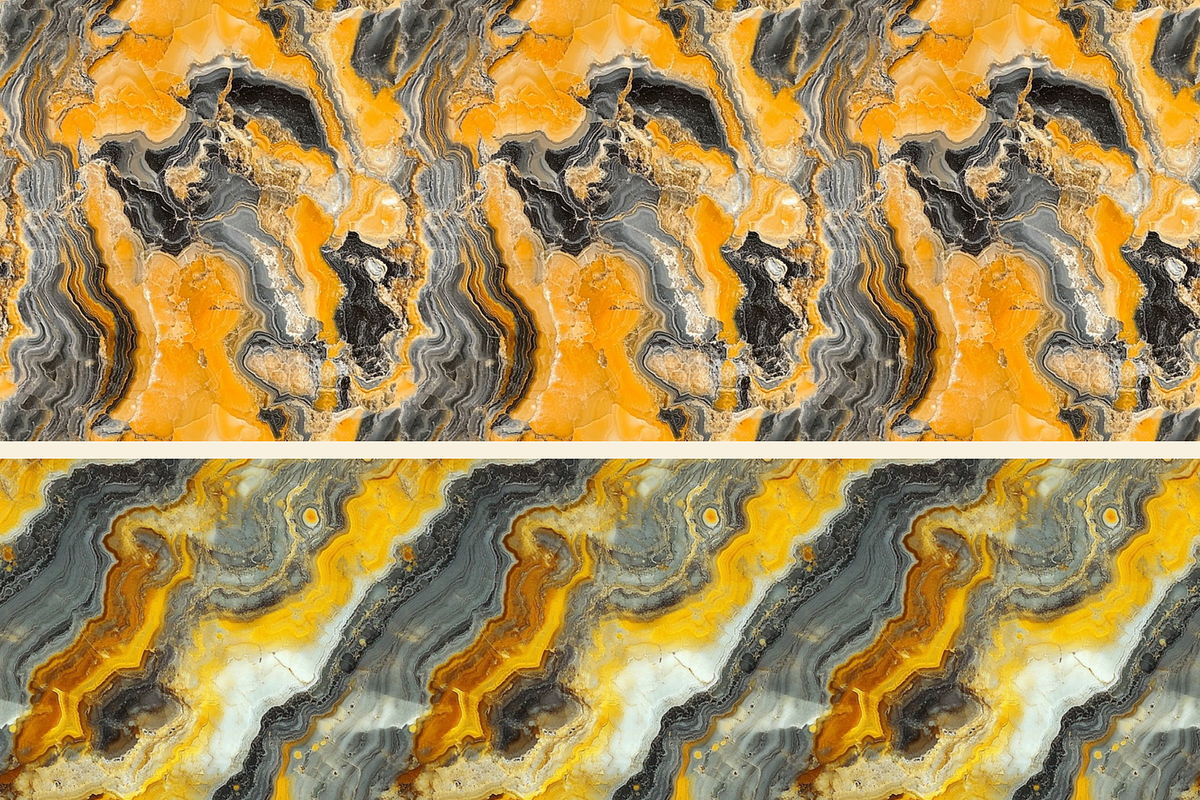 Bumblee Jasper Seamless Patterns, a Pattern Graphic by DigitaI Craft Corner (Photo 3 of 6)