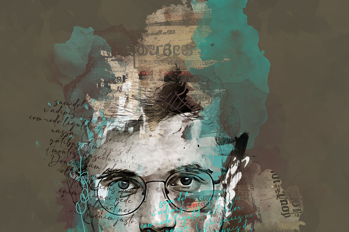 Mixed media art photo effect, an Action Add-On by MRI STUDIO (Photo 13 of 19)
