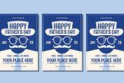 Happy Fathers Day Flyer Set, a Flyer Template by Patria Ari (P4tcreativa) (Thumbnail 4 of 4)