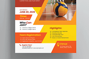 Volleyball Tournament Flyer Design, a Flyer Template by MightyDesign (Thumbnail 3 of 8)