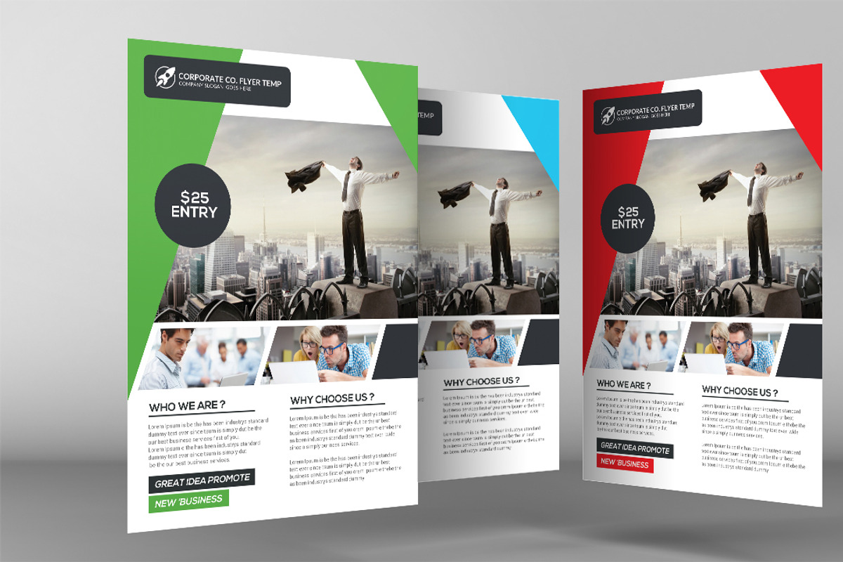 Global Network Services Flyer, a Flyer Template by graphicforest
