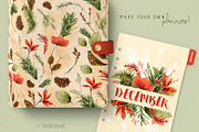 Botanical Forest - Brushes and Icons, an Illustration by Sandra Mejia (Thumbnail 7 of 13)